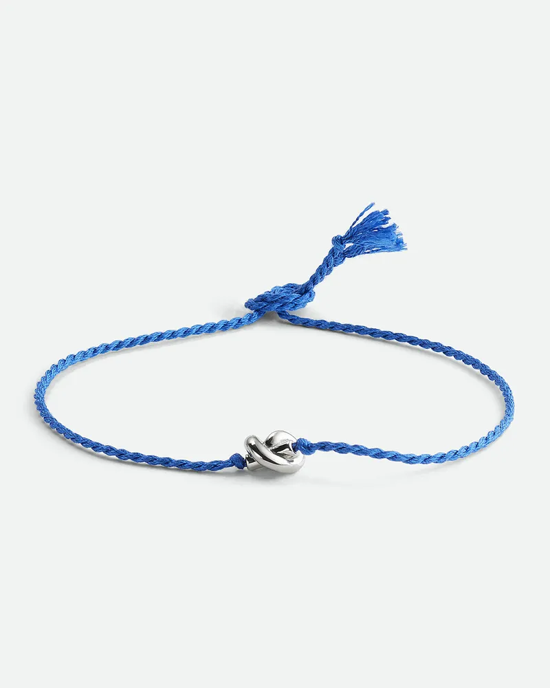 Bottega Veneta Freundschaftsarmband-Blau - Unisex Blau