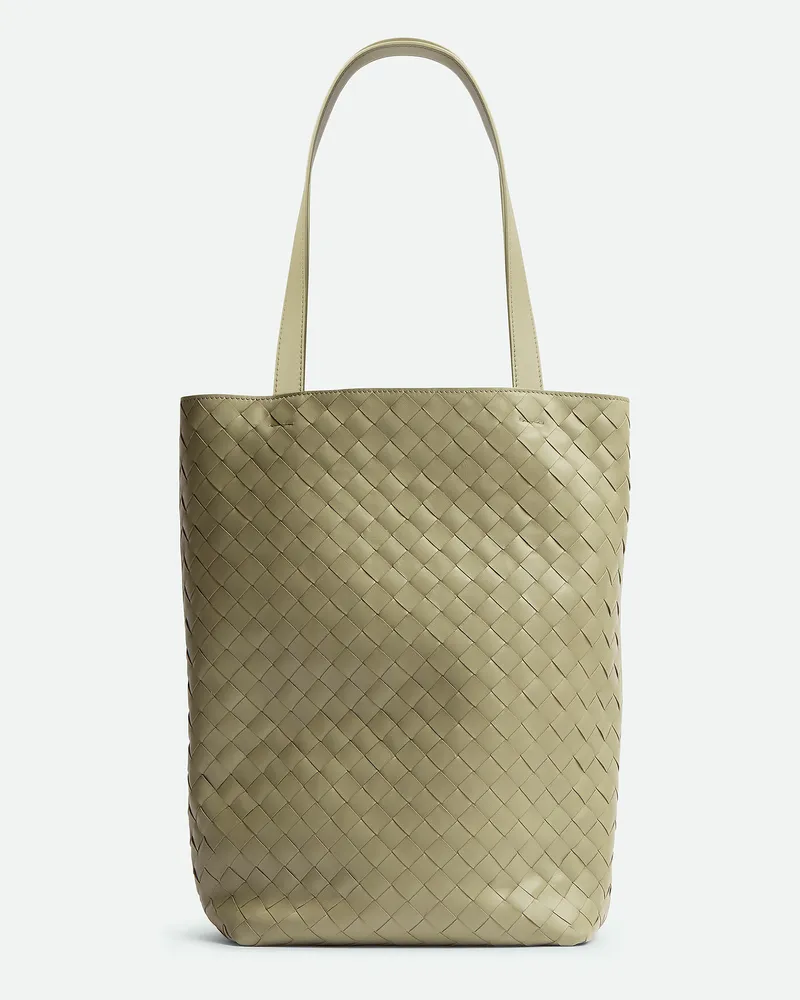 Bottega Veneta Kleine Intrecciato North-south Tote Bag - Grün - Herren - 100 % Kalbsleder Grün