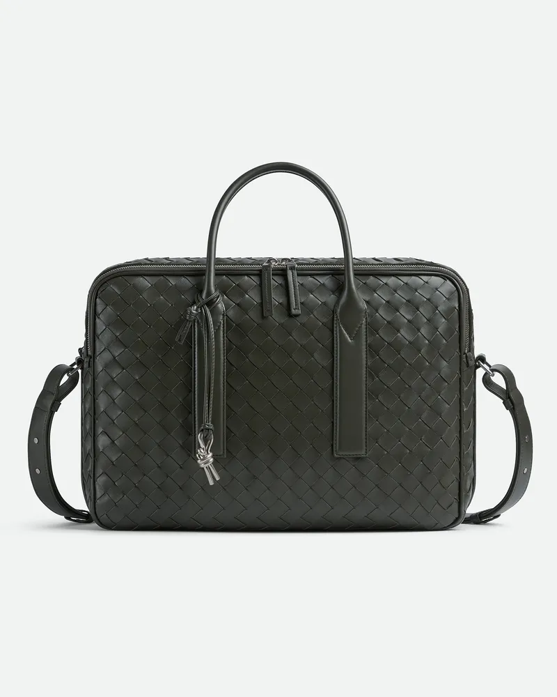 Bottega Veneta Getaway Aktentasche - Grün - Herren Grün