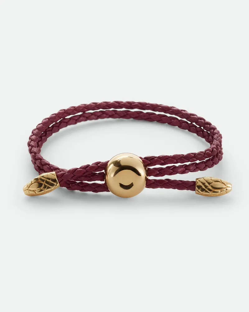 Bottega Veneta Adam Lederarmband - Rot - Damen Rot