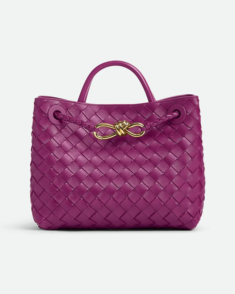 Bottega Veneta Kleine Andiamo - Lila - Damen - 100 % Lammleder Lila