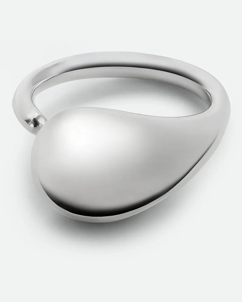 Bottega Veneta Kleiner Drop Ring - Silber - Damen 100 % Sterlingsilber Silber
