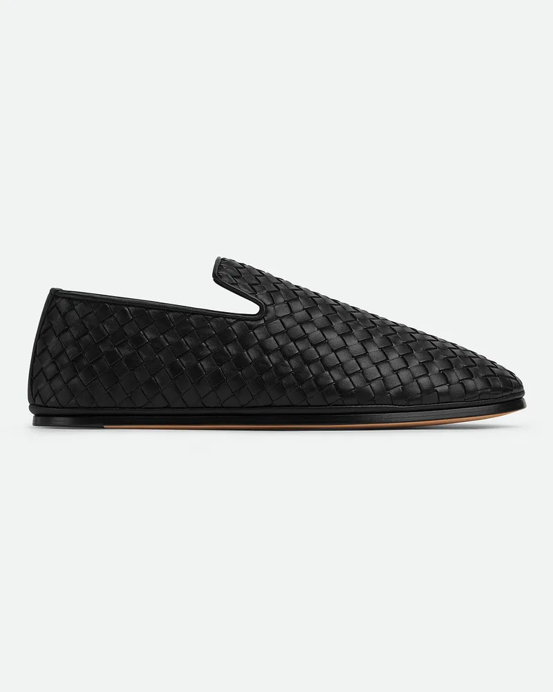 Bottega Veneta Sunday Slipper - Schwarz - Herren 100 % Lammleder Schwarz
