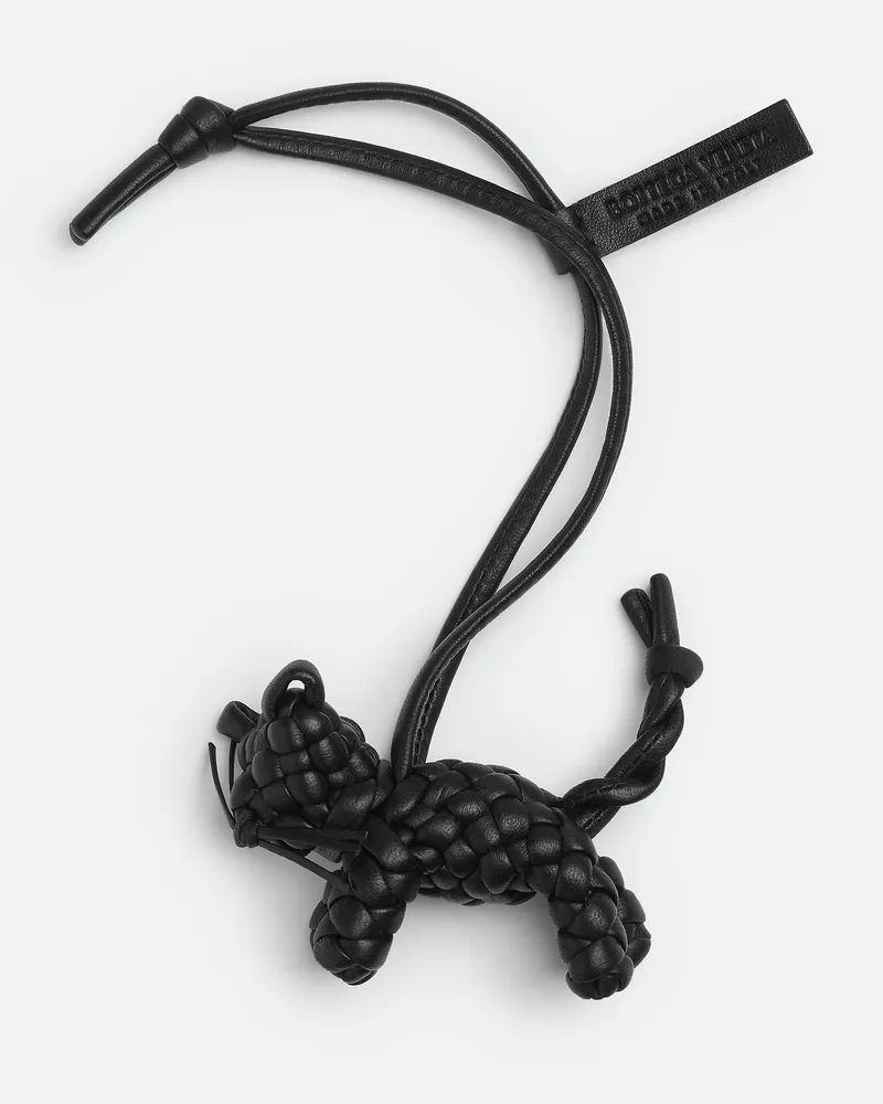 Bottega Veneta Katzen-charm Black