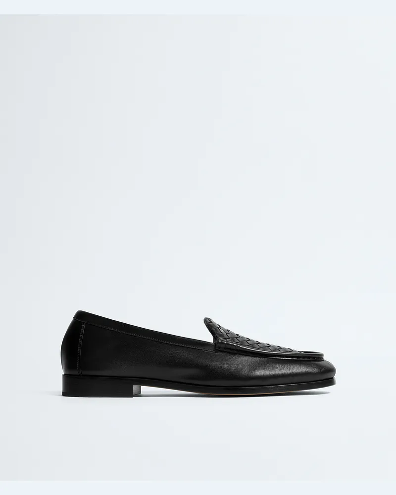 Bottega Veneta Silenzio Loafer-Schwarz - Herren Schwarz