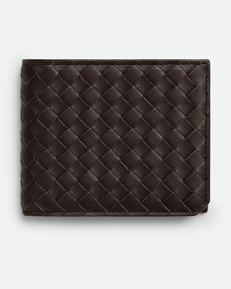 Bottega Veneta Intrecciato Piccolo Bi-fold Portemonnaie - Braun - Herren Braun