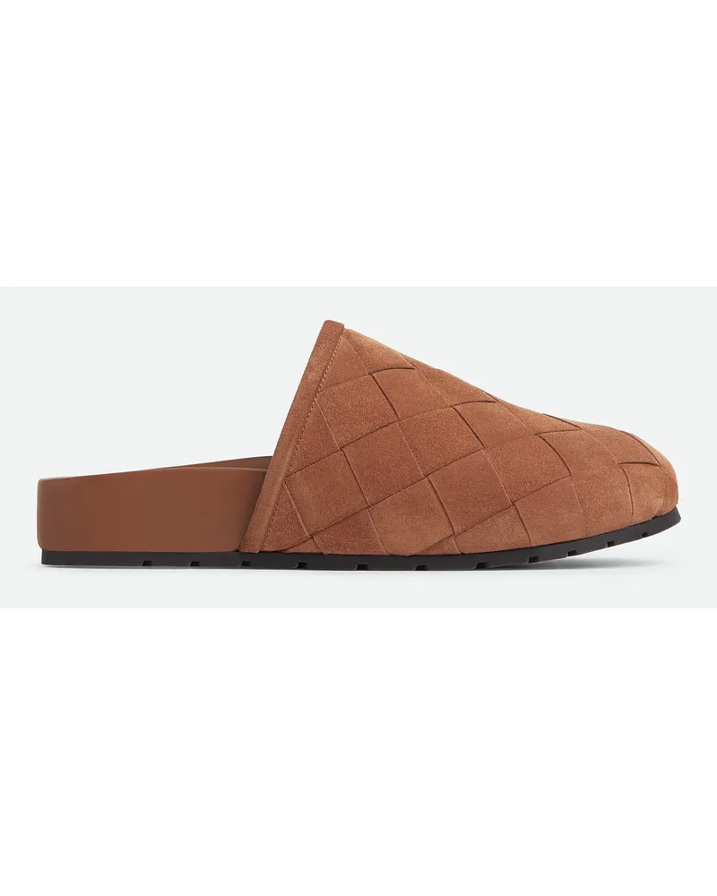 Bottega Veneta Reggie Mules Caramel