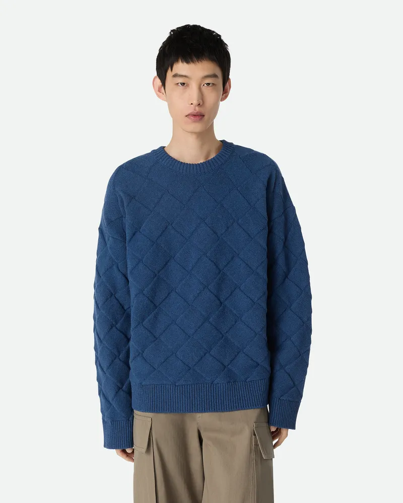 Bottega Veneta Intrecciato Pullover Aus Wolle Cruise