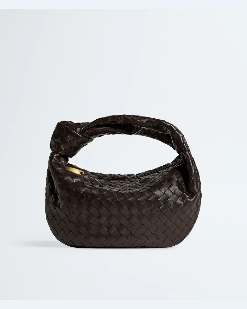 Bottega Veneta Kleine Jodie - Braun - Damen - 100 % Lammleder Braun