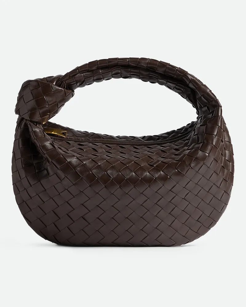 Bottega Veneta Kleine Jodie - Braun - Damen - Lammleder Braun