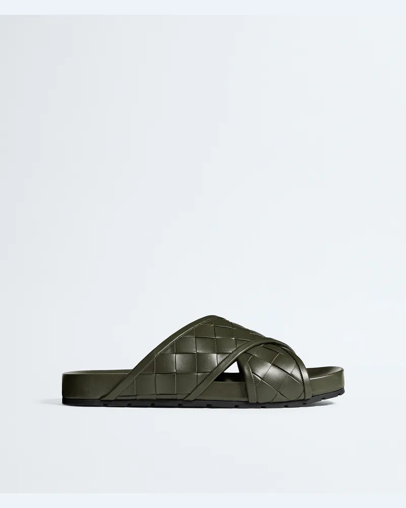 Bottega Veneta Tarik Sandale-Grün - Herren Grün