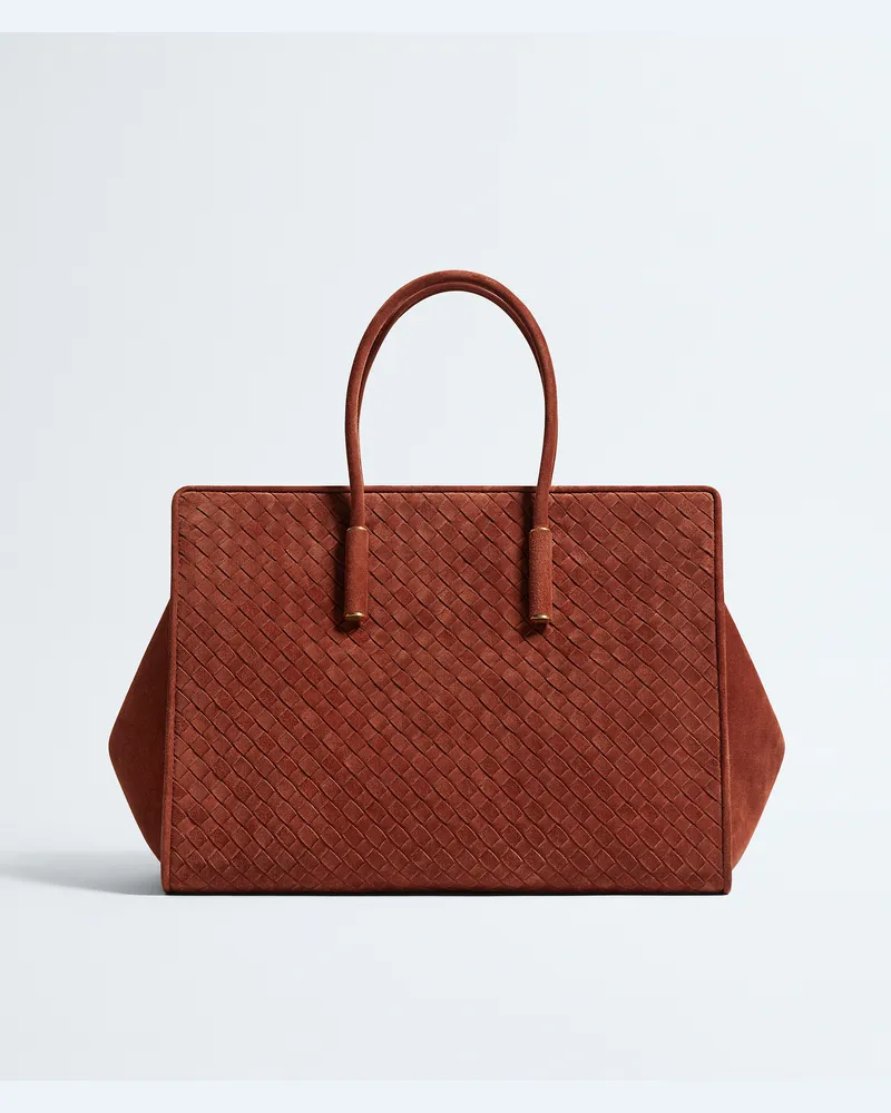 Bottega Veneta Barbara Tote Bag-Braun - Damen Braun