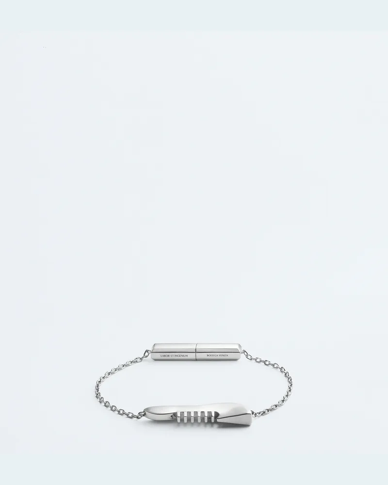 Bottega Veneta Veneta Armband - Silber - Herren 100 % Sterlingsilber Silber