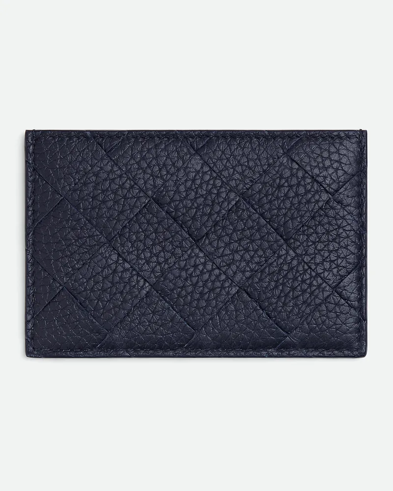 Bottega Veneta Intrecciato Kartenetui - Blau - Herren - 100 % Kalbsleder Blau
