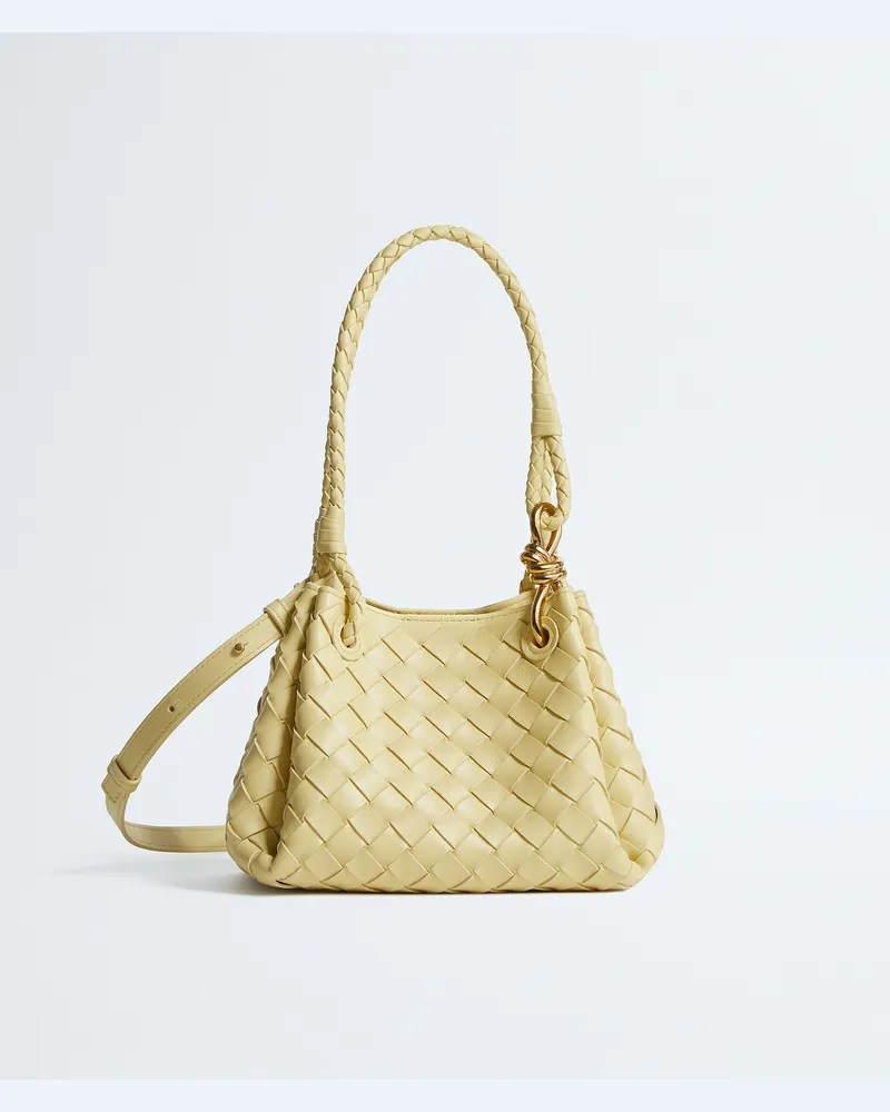 Bottega Veneta Kleine Parachute - Gelb - Damen - 100 % Lammleder Gelb