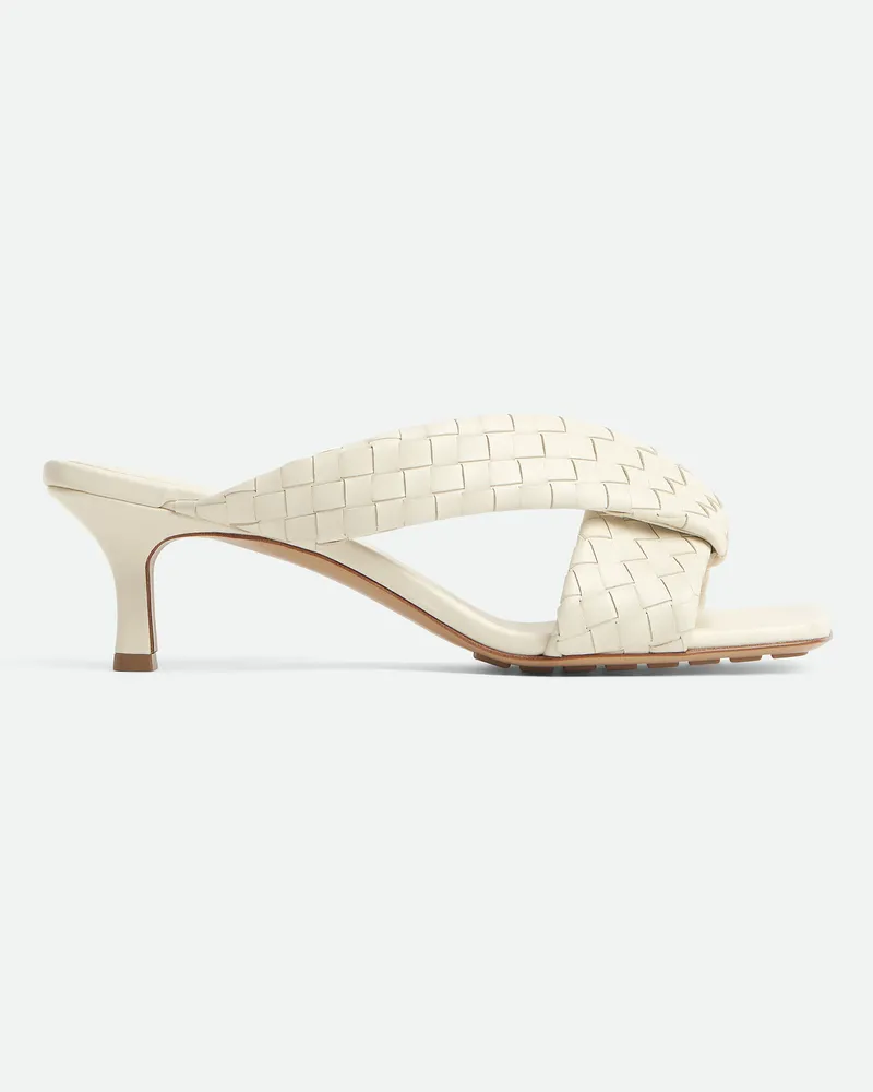 Bottega Veneta Riva Mules - Weiß - Damen Weiß