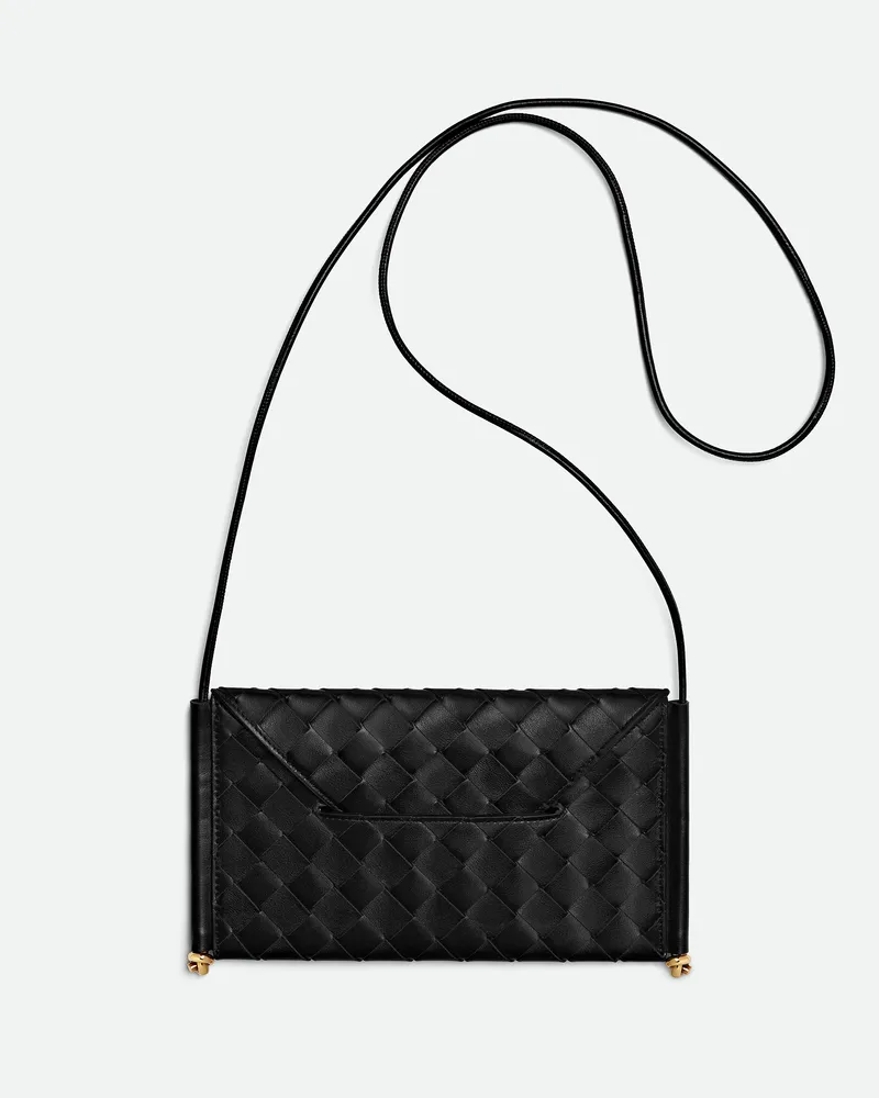 Bottega Veneta Solstice Horizontal Handyhülle Black