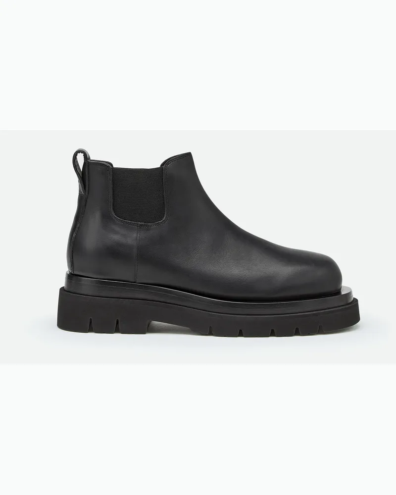 Bottega Veneta Lug Chelsea-stiefelette - Schwarz - Damen 100 % Kalbsleder Schwarz