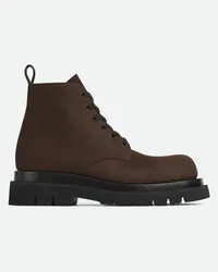 Bottega Veneta Lug Schnürstiefelette Coffee