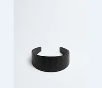 Intrecciato Stirnband-Schwarz - Damen