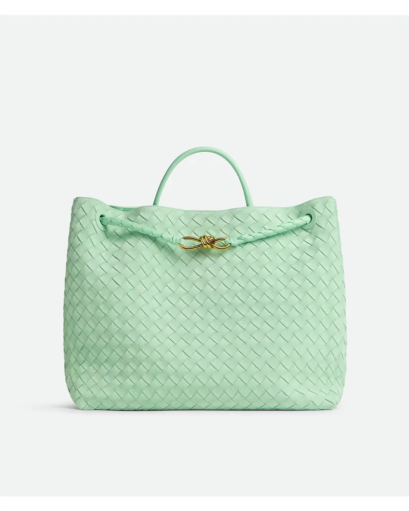 Bottega Veneta Große Andiamo - Grün - Damen - 100 % Kalbsleder Grün