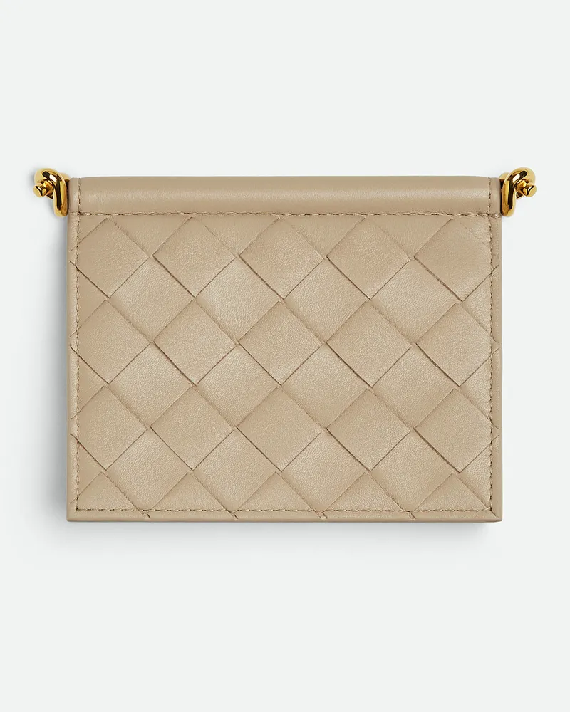Bottega Veneta Solstice Visitenkartenetui-Beige - Damen Beige