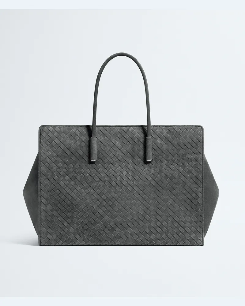 Bottega Veneta Große Barbara Tote Bag-Grau - Damen Grau