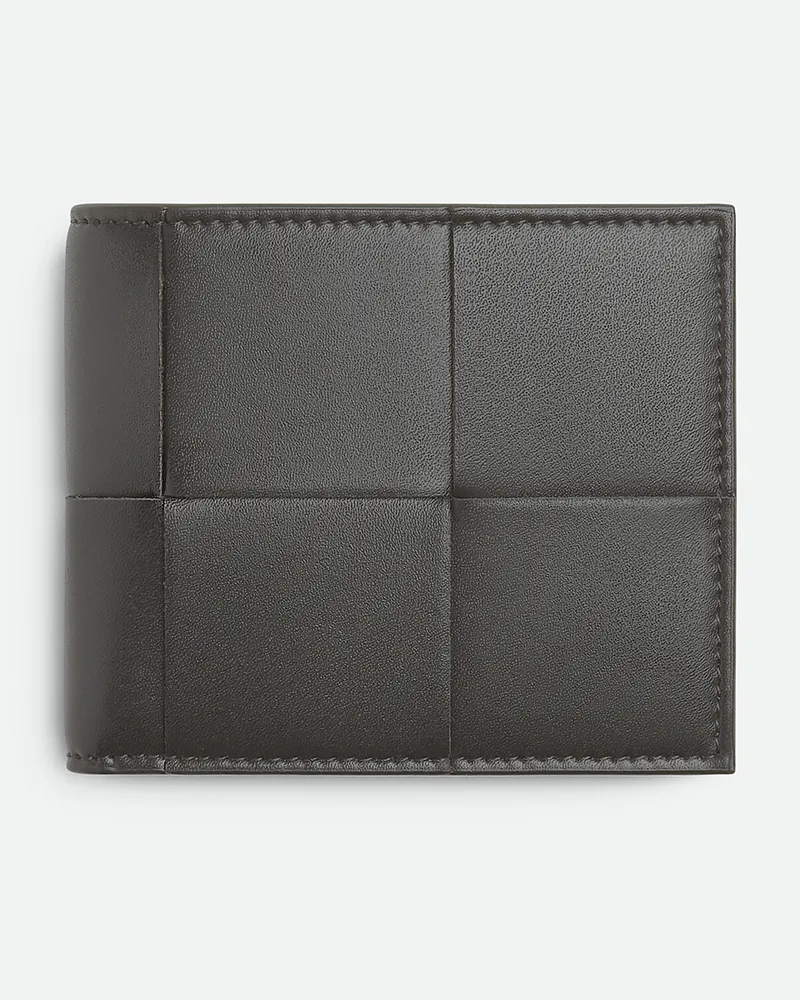 Bottega Veneta Cassette Bifold Portemonnaie Mit Münzfach Lapilli