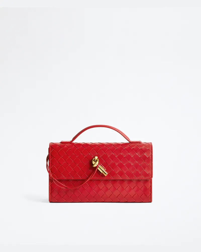 Bottega Veneta Andiamo Clutch-Rot - Damen Rot