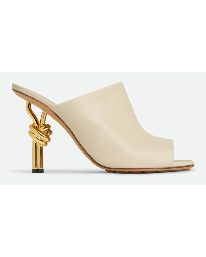 Bottega Veneta Knot Mules Sea