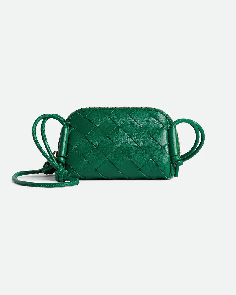 Bottega Veneta Candy Concert Pouch - Grün - Damen - 100% Lammleder Grün