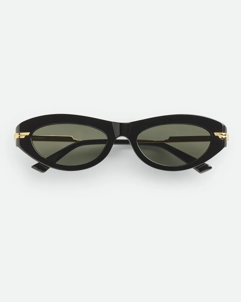 Bottega Veneta Classic Cat Eye Sonnenbrille Black