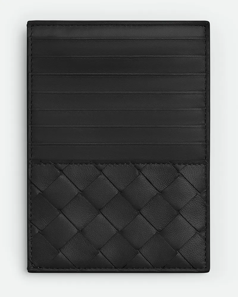 Bottega Veneta Intrecciato Kartenetui Mit Münztäschchen-Schwarz - Damen Schwarz