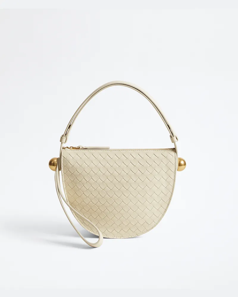 Bottega Veneta Kleine Spicchio-Weiss - Damen Weiss
