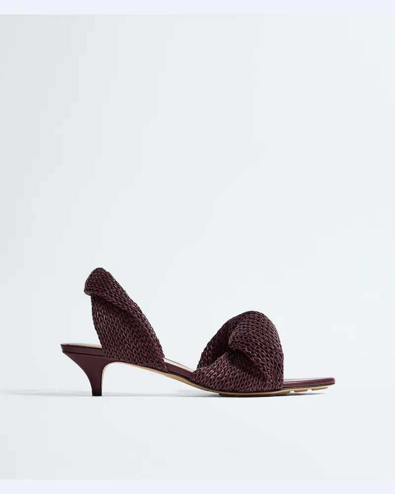 Bottega Veneta Grace Slingback-Sandalen-Bordeaux - Damen Bordeaux