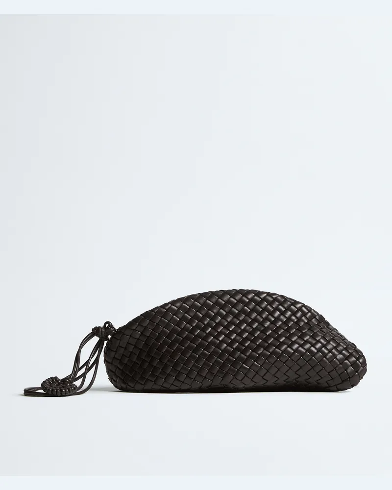 Bottega Veneta Kleine Onda Clutch - Braun - Damen - 100 % Lammleder Braun