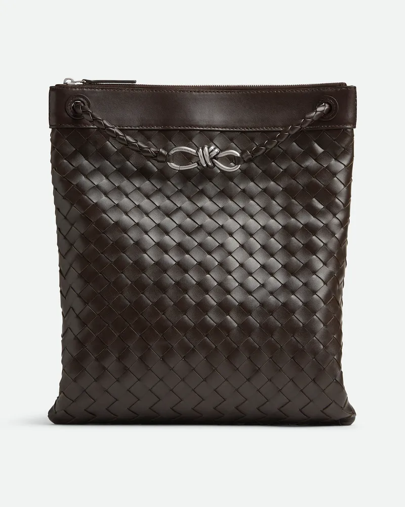 Bottega Veneta Flache Andiamo Messenger Bag Fondant