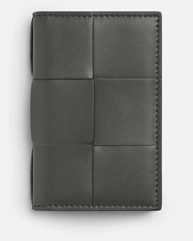 Bottega Veneta Cassette Flap Kartenetui - Grau - Herren Grau