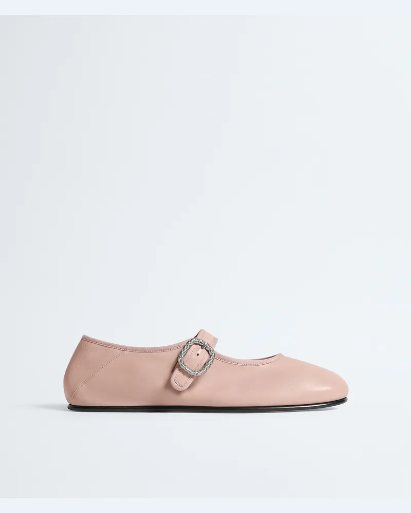 Bottega Veneta Veneziana Mary-Jane Ballerinas-Rose - Damen Rose