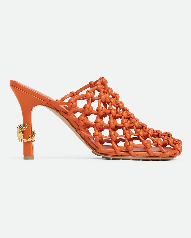 Bottega Veneta Riva Mules - Orange - Damen Orange