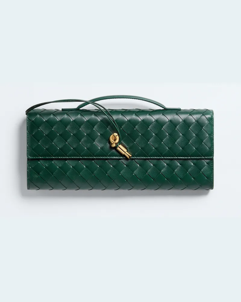 Bottega Veneta Andiamo Clutch-Grün - Damen Grün