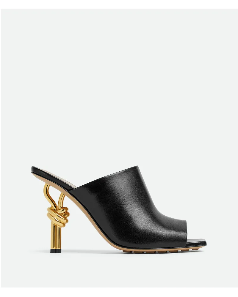 Bottega Veneta Knot Mules Black