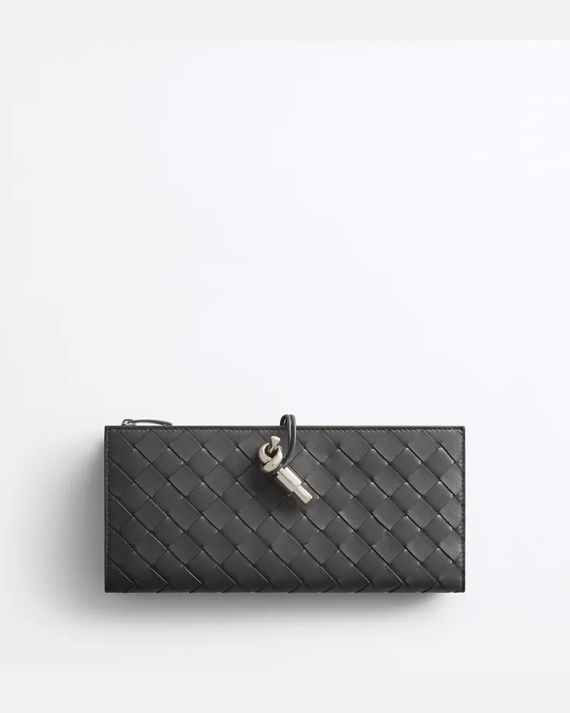 Bottega Veneta Andiamo Organizer-Geldbörse-Grau - Damen Grau