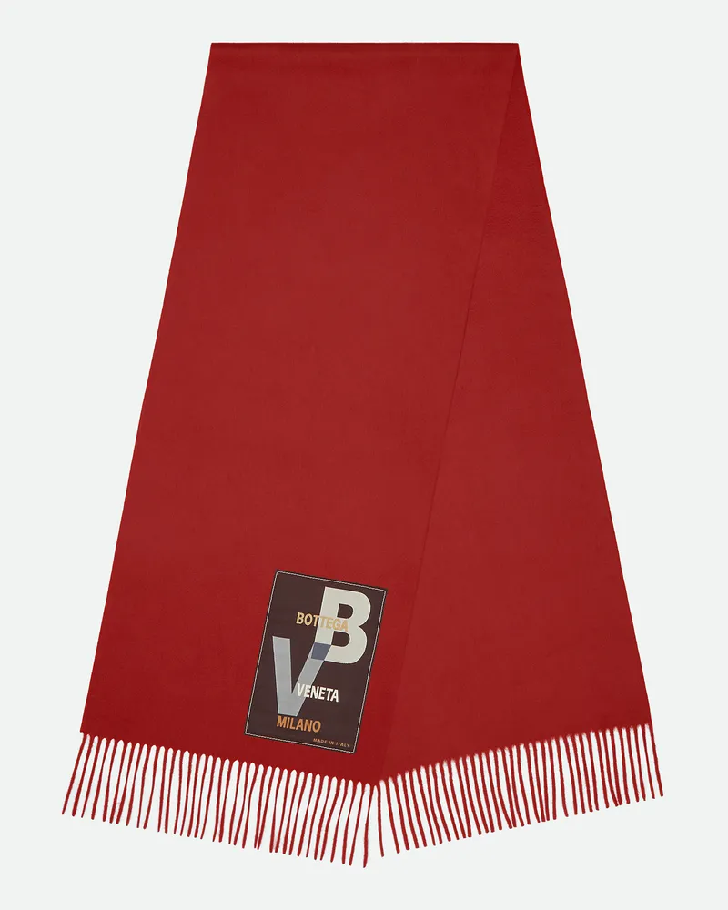 Bottega Veneta Kaschmirschal Red