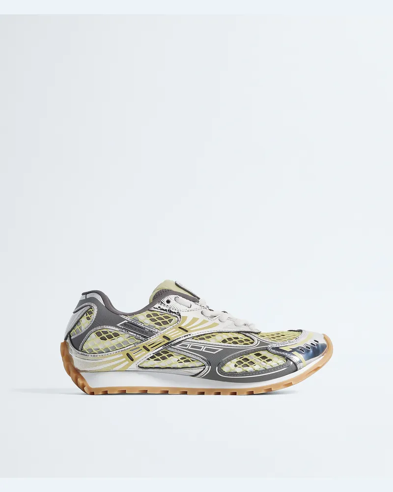 Bottega Veneta Orbit Sneakers-Grau & Silberfarben - Damen Grau