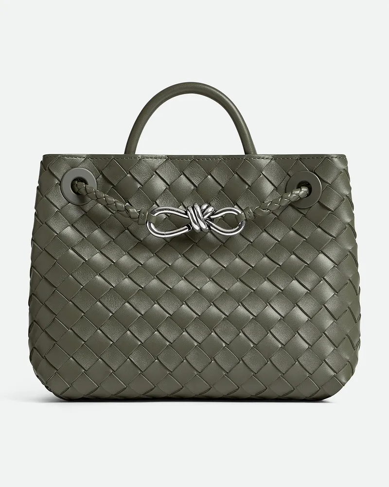 Bottega Veneta Kleine Andiamo - Grün - Damen - 100 % Lammleder Grün