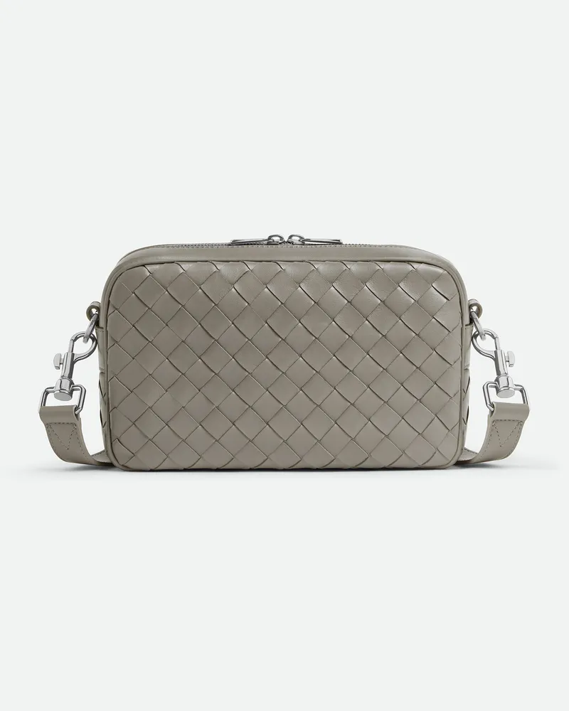 Bottega Veneta Kleine Intrecciato Camera Bag Drizzle