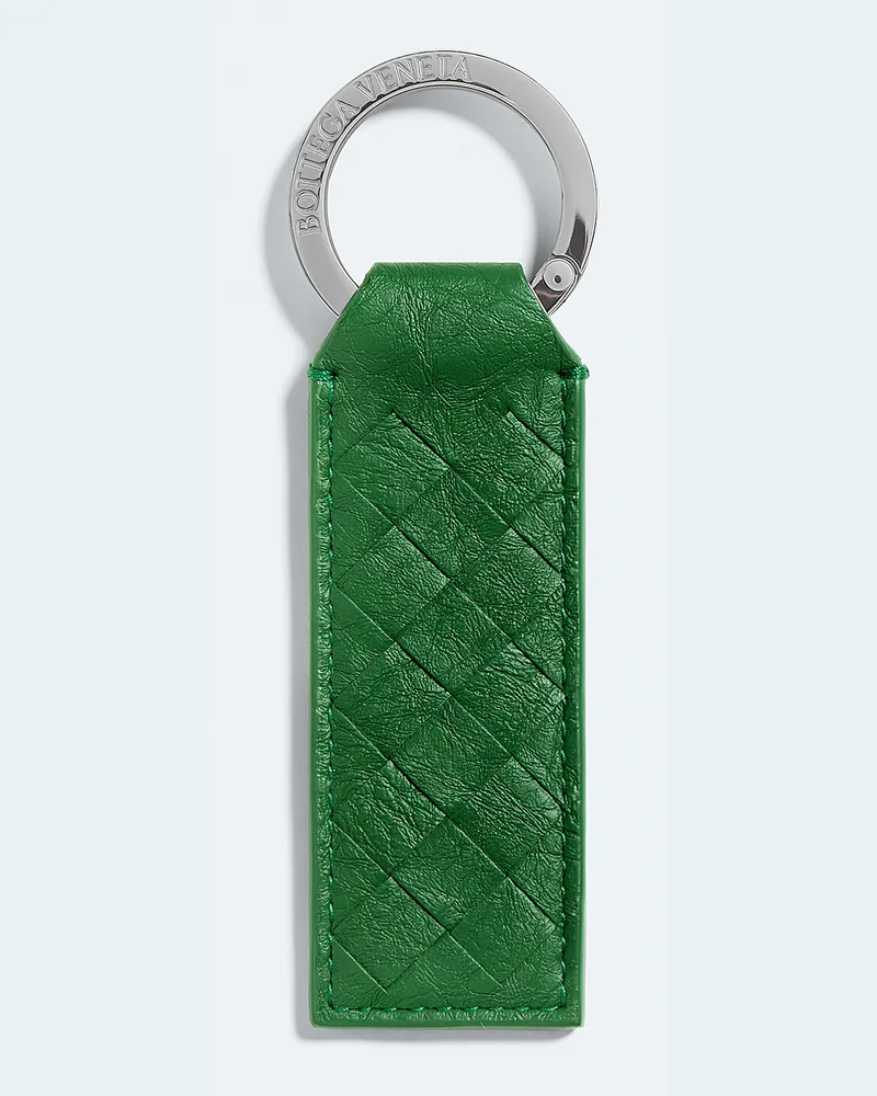 Bottega Veneta Schlüsselanhänger aus gewebtem Myzel-Grün - Herren Grün