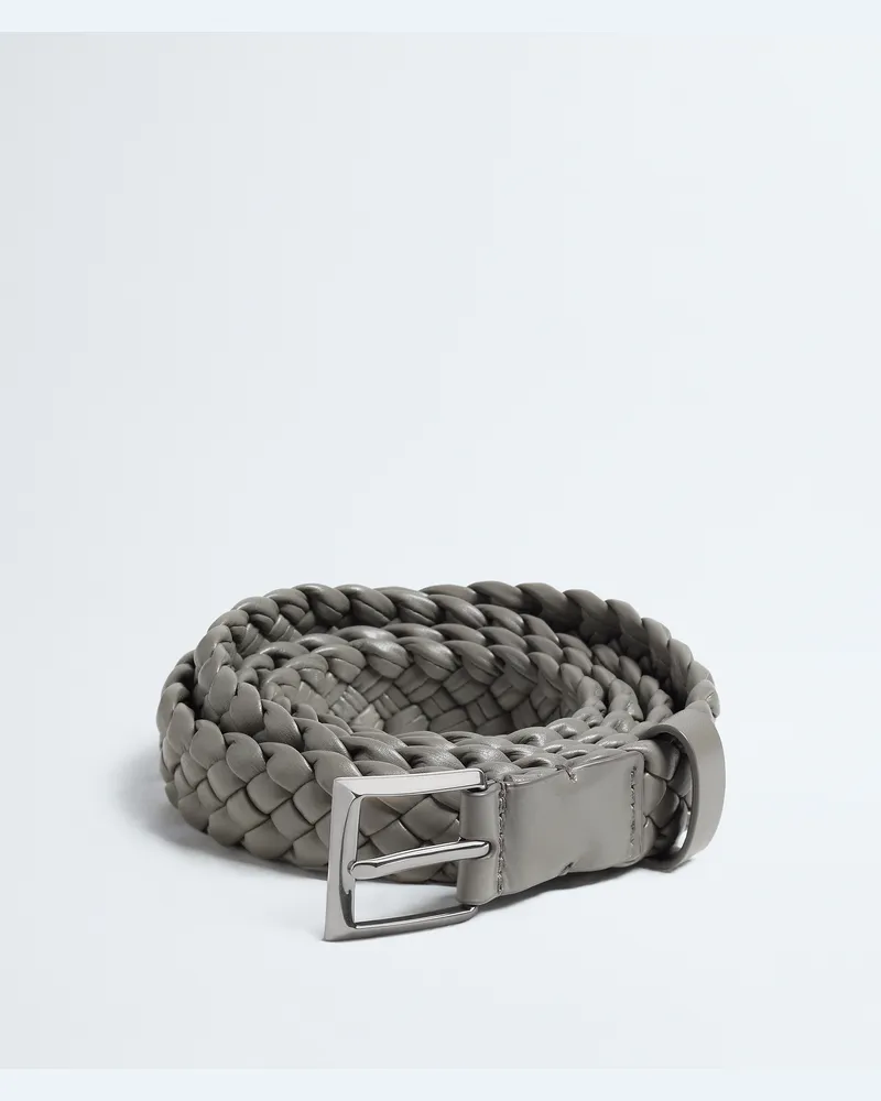 Bottega Veneta Solo Gürtel-Grau - Herren Grau