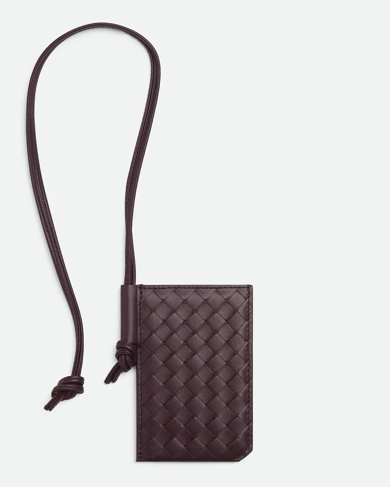 Bottega Veneta Intrecciato Piccolo Kartenetui Dark
